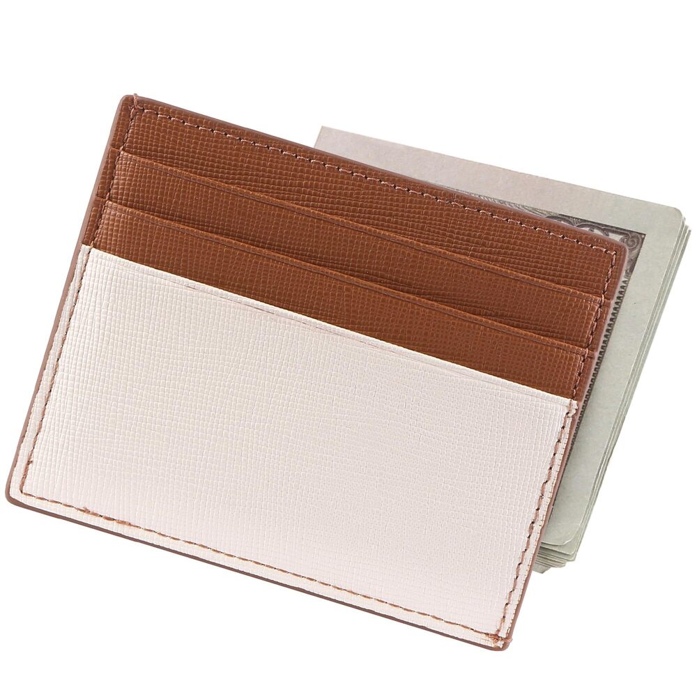 2280 Credit Card Holder Slim Wallet Money Clip RFID Blocking Credit Card